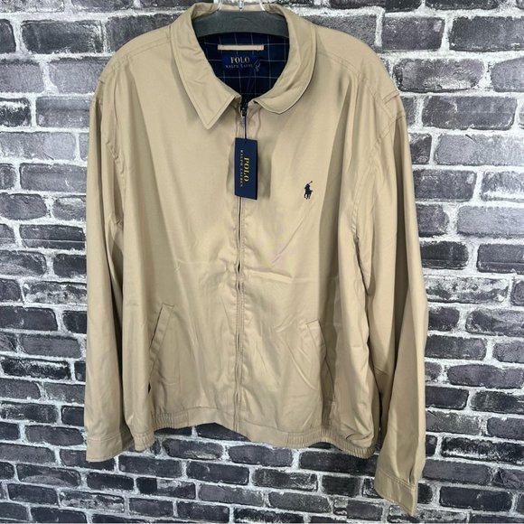 NWT Polo Ralph Lauren khaki Bi-Swing Jacket - Size XXL - Picture 6 of 14